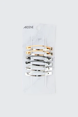 Ardene 6-Pack Metal Hair Snaps