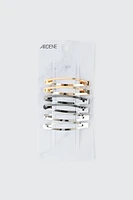 Ardene 6-Pack Metal Hair Snaps