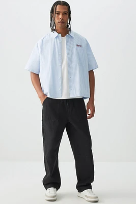 Ardene Man Canvas Drawstring Pants For Men in | Size | 100% Cotton