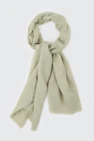 Ardene Solid Lightweight Scarf in Sage | Polyester