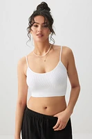Ardene Basic Ultra Crop Seamless Tank in | Size | Nylon/Elastane | Eco-Conscious