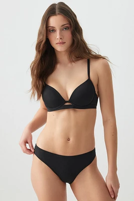 Ardene Classic Bikini Bottom in Black | Size Small | Polyester/Nylon/Elastane