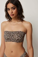 Ardene Invisible Bandeau | Size Small | Nylon/Elastane | Microfiber