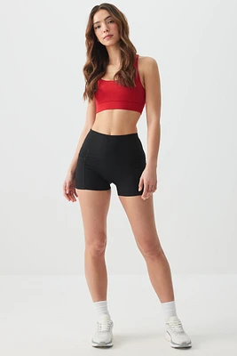 Ardene 3" Biker Shorts in Black | Size Medium | Nylon/Elastane | Eco-Conscious