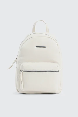 Ardene Faux Leather Backpack in | 100% Recycled Polyester/Faux Leather | Eco-Conscious