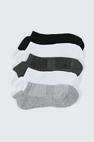 Ardene 5-Pack Sports Ankle Socks in | Polyester/Spandex