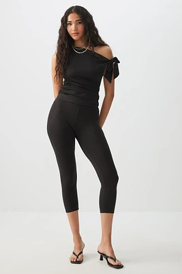 Ardene Super Soft Crop Leggings in | Size | Polyester/Spandex | Eco-Conscious