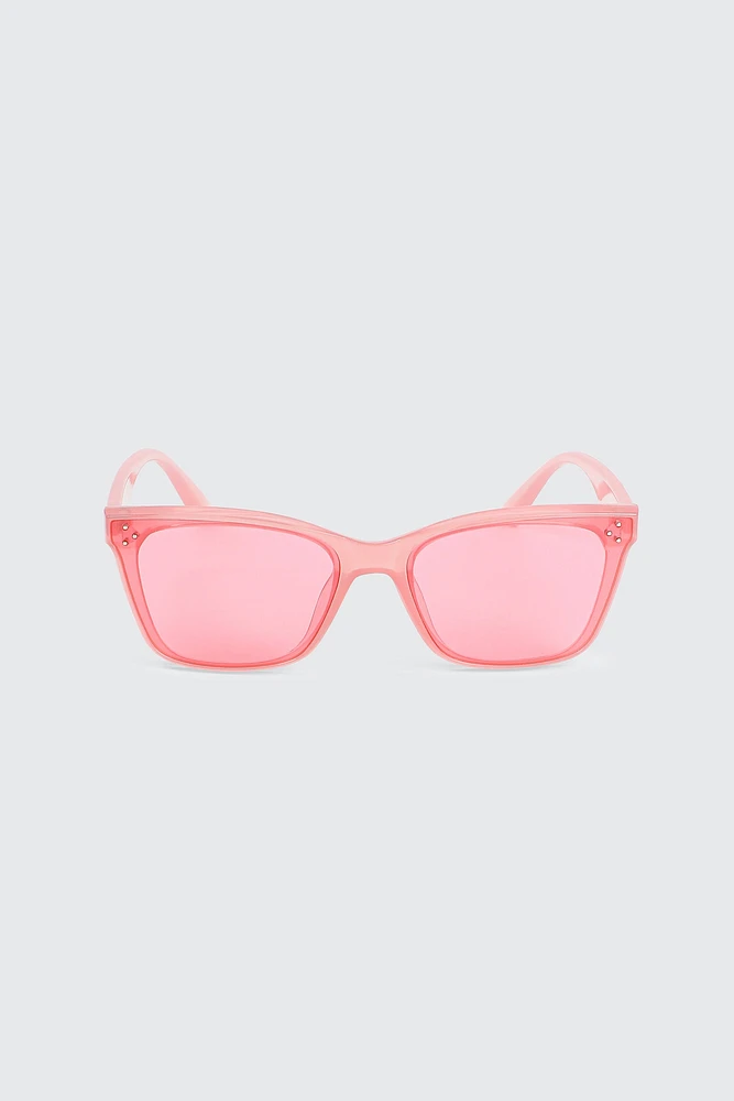 Ardene Square Sunglasses in Light