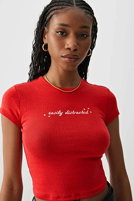 Ardene Graphic Baby T-Shirt in | Size | Cotton/Elastane