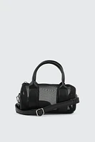 Ardene Barrel Crossbody Bag in | 100% Recycled Polyester | Eco-Conscious