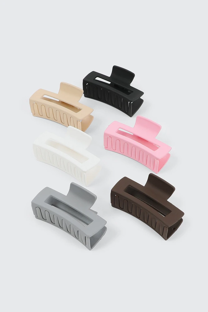 Ardene 6-Pack Cutout Hair Claws