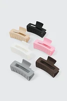 Ardene 6-Pack Cutout Hair Claws