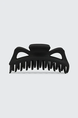 Ardene Large Hair Claw in Black | Eco-Conscious
