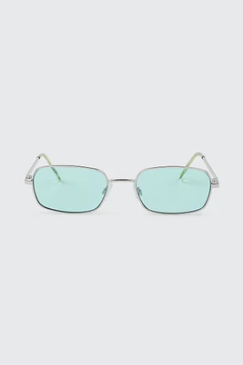 Ardene Slim Rectangular Sunglasses in Light