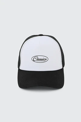 Ardene Classics Trucker Cap in Black | Polyester/Cotton