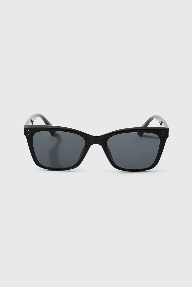 Ardene Square Sunglasses in Black