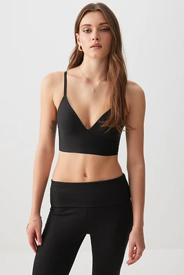 Ardene Invisible Push Up Bralette in | Size XS | Elastane/Polyamide | Microfiber