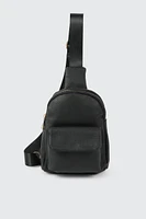 Ardene Sling Bag in Black | 100% Recycled Polyester | Eco-Conscious
