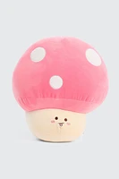 Ardene Mushroom Plushie Pillow in Light Pink | Polyester