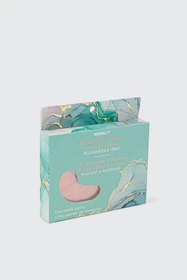 Ardene 5-Pack Hyaluronic & Retinol Under Eye Masks in Medium Pink