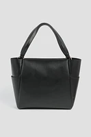 Ardene Faux Leather Tote Bag in