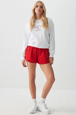 Ardene Smocked Waist Shorts in | Size | 100% Cotton