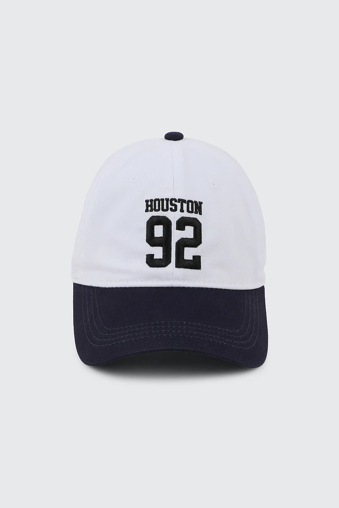 Ardene Houston Cap in Dark Blue | 100% Cotton