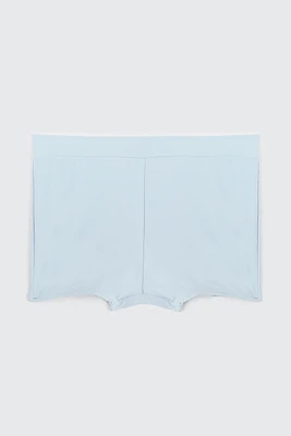 Ardene Kids Swim Shorts in Light Blue | Size | Polyester/Nylon/Elastane | Microfiber