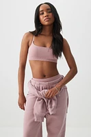 Ardene Seamless Bralette in Lavender Dream | Size Large | Nylon/Elastane | Eco-Conscious