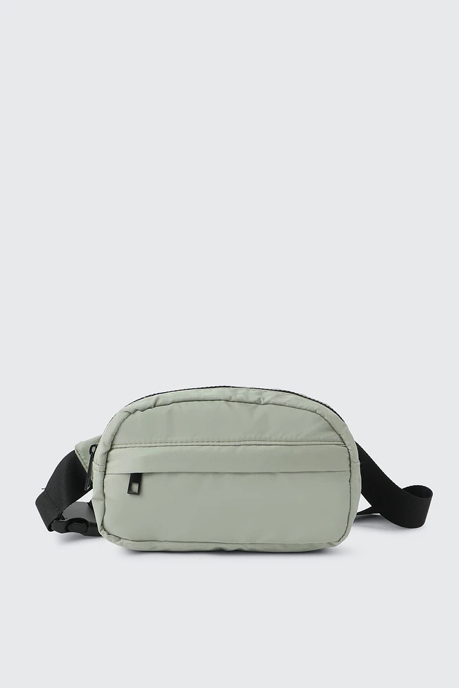Ardene Nylon Fanny Pack in Sage | 100% Recycled Polyester/Nylon | Eco-Conscious