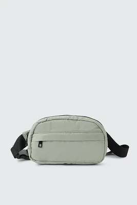 Ardene Nylon Fanny Pack in Sage | 100% Recycled Polyester/Nylon | Eco-Conscious