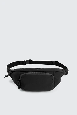 Ardene Nylon Fanny Pack in Black | 100% Recycled Polyester | Eco-Conscious