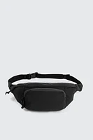 Ardene Nylon Fanny Pack in Black | 100% Recycled Polyester | Eco-Conscious