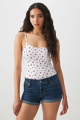 Ardene Basic Super Soft Spaghetti Strap Tank | Size | Polyester/Elastane | Eco-Conscious