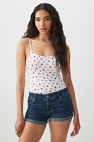 Ardene Basic Super Soft Spaghetti Strap Tank | Size | Polyester/Elastane | Eco-Conscious