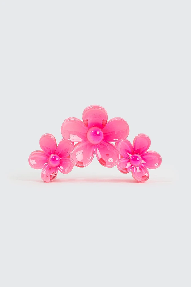 Ardene Daisy Hair Claw in