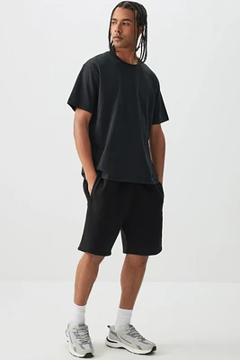 Ardene Man Solid Sweatshorts For Men in | Size | Polyester/Cotton | Fleece-Lined