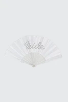 Ardene Bride Fan in White