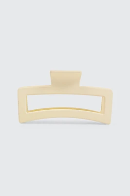 Ardene XL Cutout Hair Claw in Beige