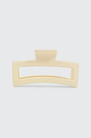 Ardene XL Cutout Hair Claw in Beige