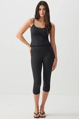 Ardene Contour Capri Leggings in | Size | Elastane/Polyamide