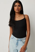Ardene Basic Super Soft Spaghetti Strap Tank Top in | Size | Polyester/Elastane | Eco-Conscious