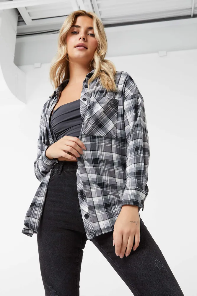 ardene plaid jacket