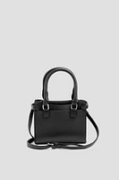 Ardene Tote Bag in | 100% Recycled Polyester/Faux Leather | Eco-Conscious