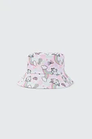 Ardene Kids Reversible Unicorn Bucket Hat | 100% Cotton