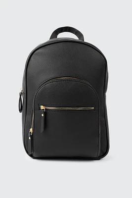 Ardene Faux Leather Backpack in | 100% Recycled Polyester/Faux Leather | Eco-Conscious
