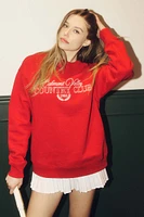 Ardene Unisex Tennis Club Sweatshirt in | Size | Cotton | Eco-Conscious