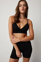 Ardene Seamless Ribbed Bralette in | Size Small | Nylon/Elastane | Eco-Conscious
