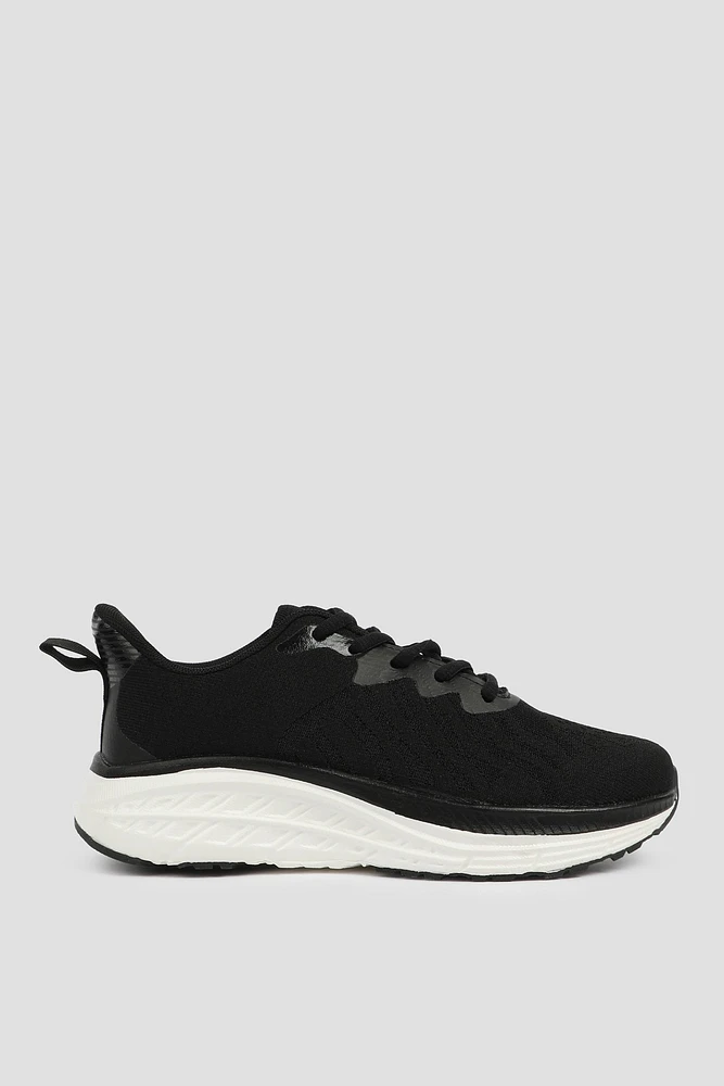 Ardene Lace Up Sneakers in | Size