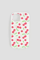 Ardene Cherry iPhone 15 Case in Red